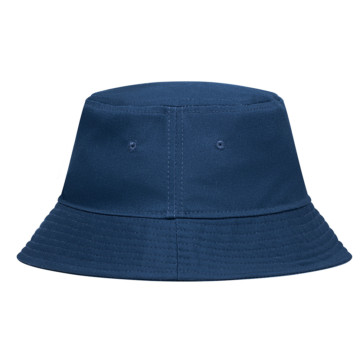 Premium-bucket-hat-Katoen-bedrukken-donkerblauw