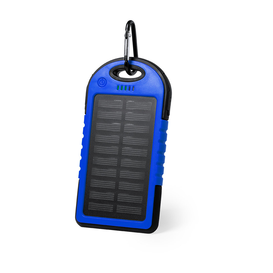 Solar-powerbank-met-karabijnhaak-4000-mAh-bedrukken-blauw