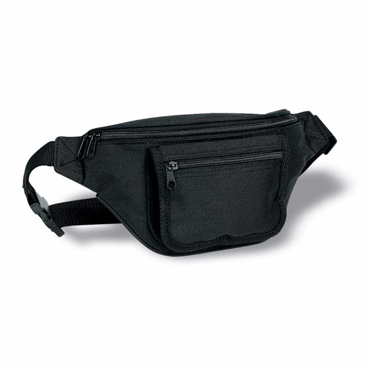 Heuptas-met-voorvak-600D-polyester-bedrukken-zwart