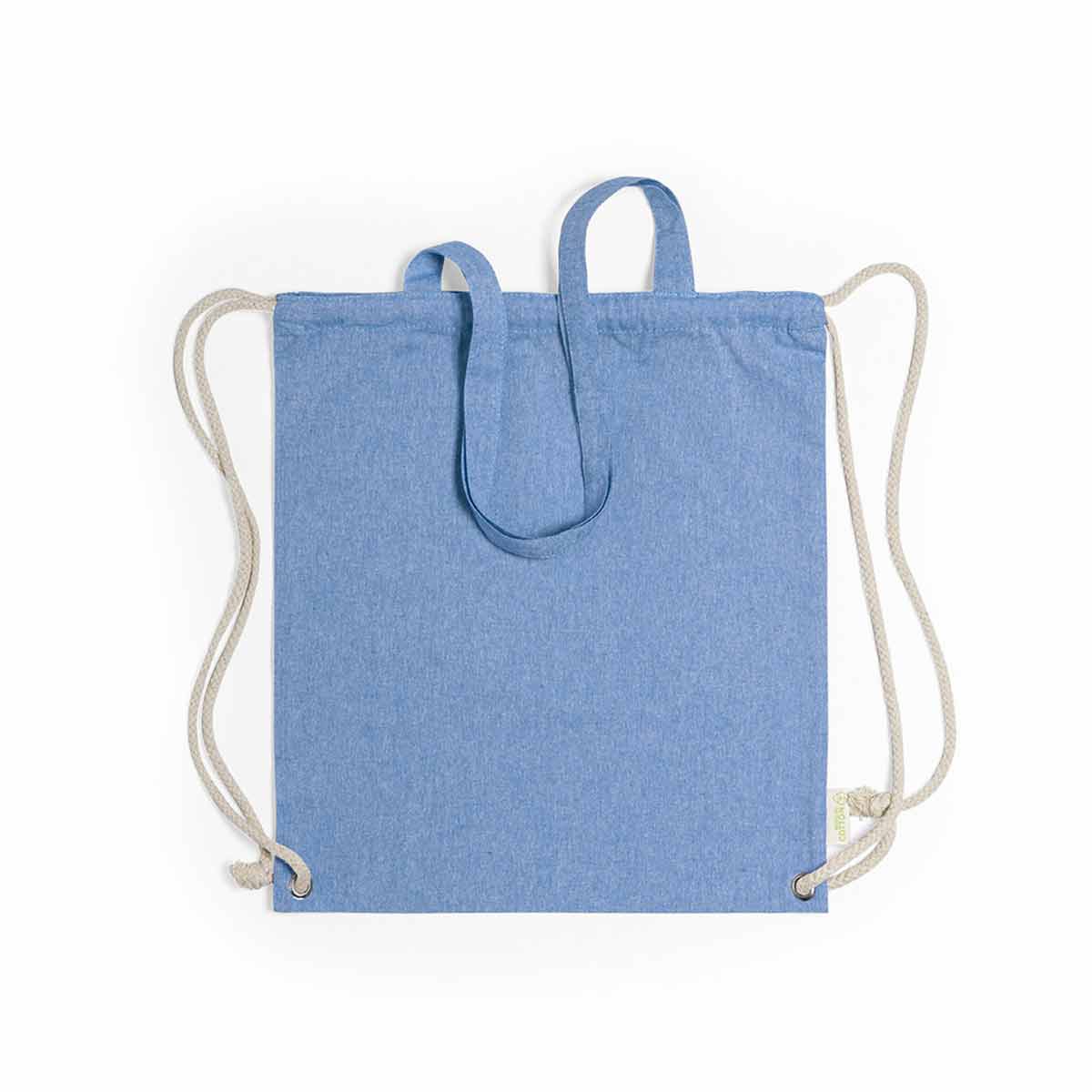 Rugzakje-gerecycled-katoen-38-x-42-cm-140-gm-bedrukken-blauw