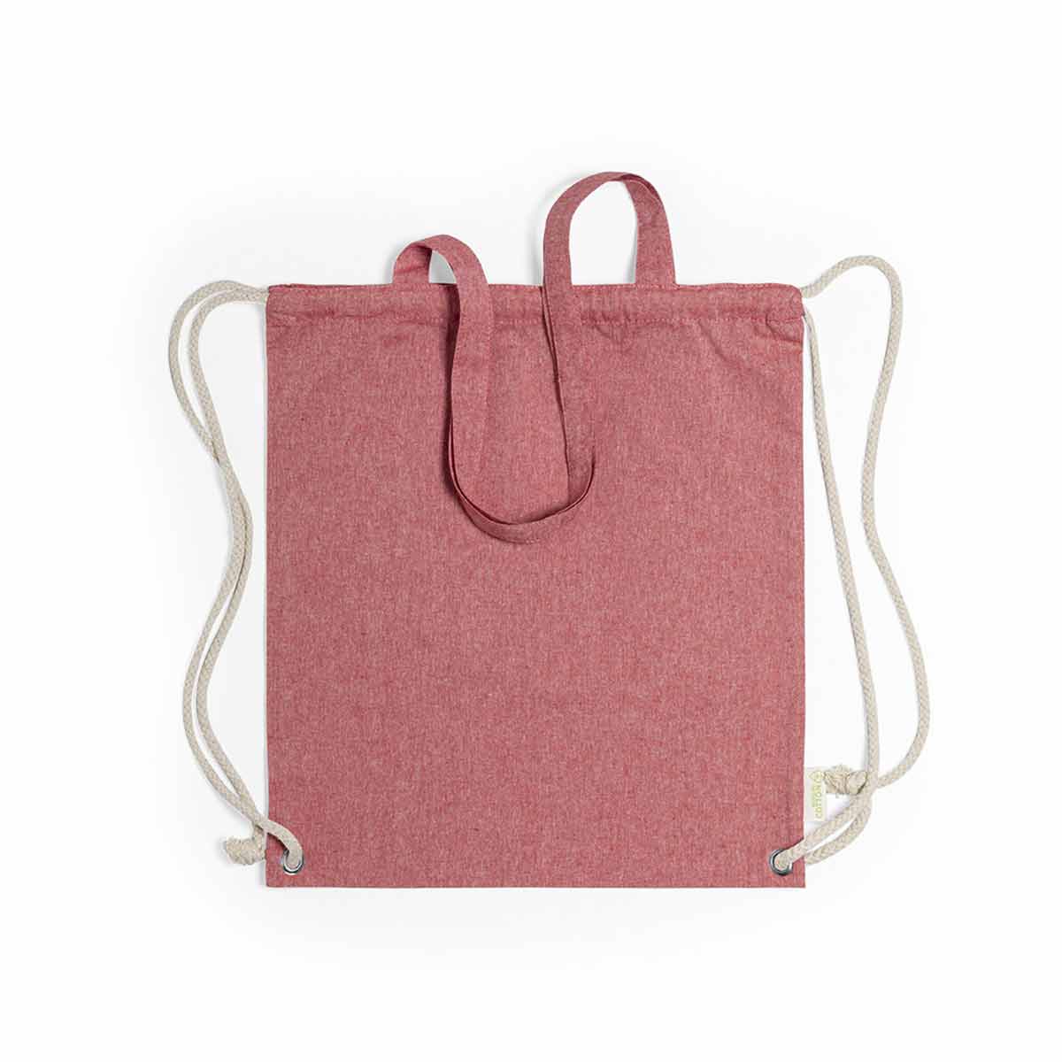 Rugzakje-gerecycled-katoen-38-x-42-cm-140-gm-bedrukken-rood