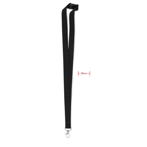 Basic-keycord-20-mm-Met-karabijnhaak-en-veiligheidssluiting-bedrukken-zwart