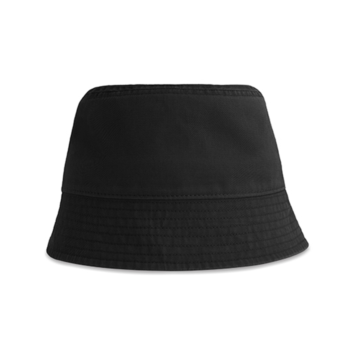 Bucket-hat-gerecycled-katoen-260-gm-bedrukken-zwart