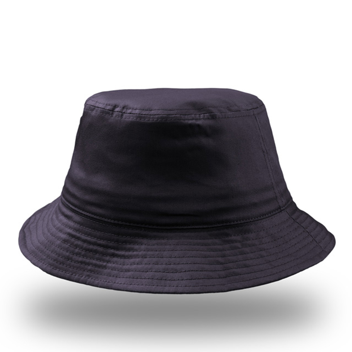 Atlantis-vissershoedje-100-katoen-One-size-bedrukken-donkerblauw