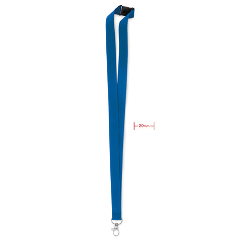 Basic-keycord-20-mm-Met-karabijnhaak-en-veiligheidssluiting-bedrukken-blauw