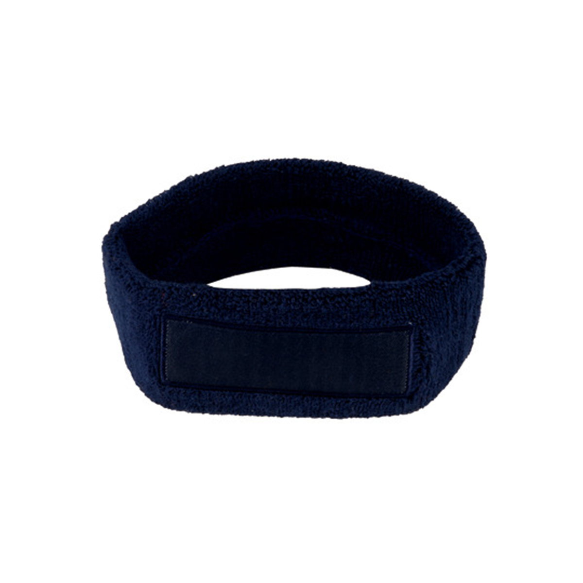 Hoofdzweetband-katoen-One-size-bedrukken-donkerblauw