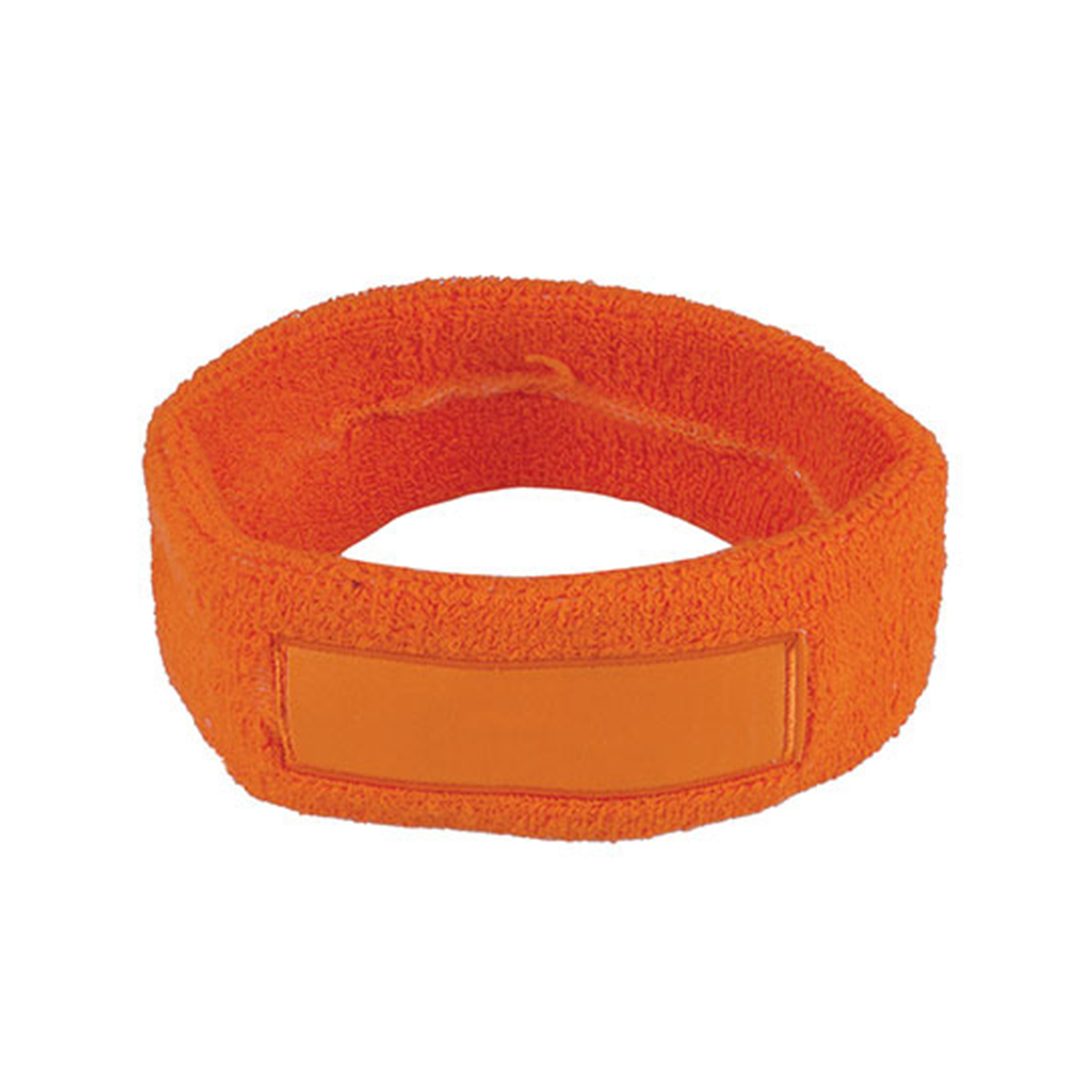 Hoofdzweetband-katoen-One-size-bedrukken-oranje