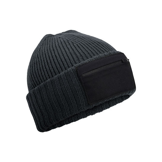 RPET-beanie-Patch-met-ritssluiting-bedrukken-grijs
