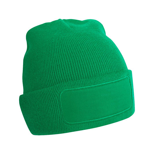 Original-acryl-beanie-Met-patch-bedrukken-groen
