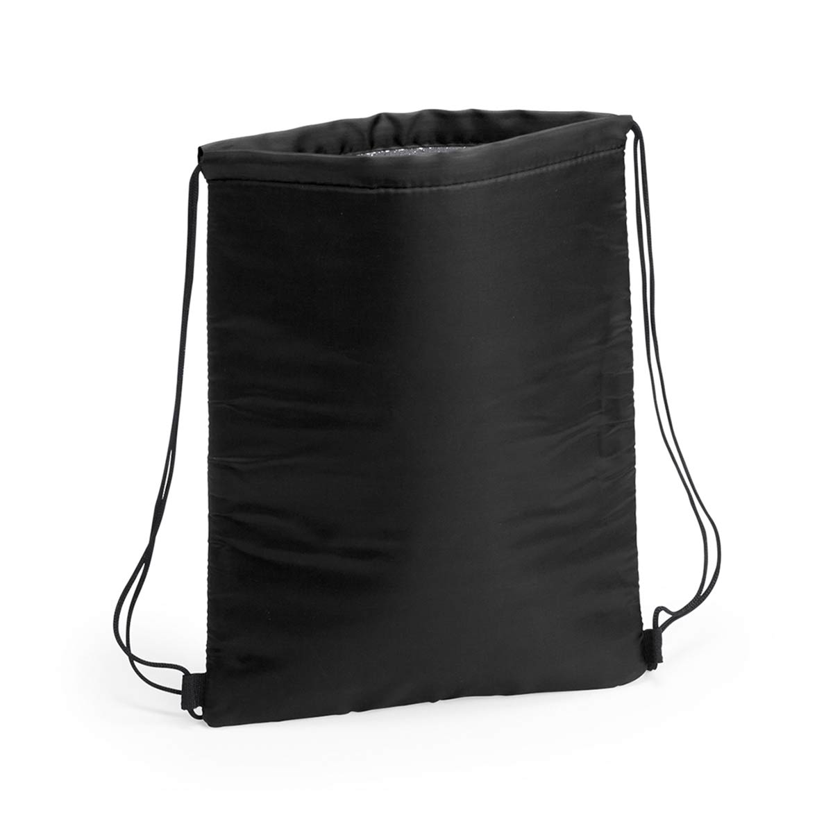 Koeltas-rugzakje-met-trekkoord-32-x-42-cm-210D-polyester-bedrukken-zwart
