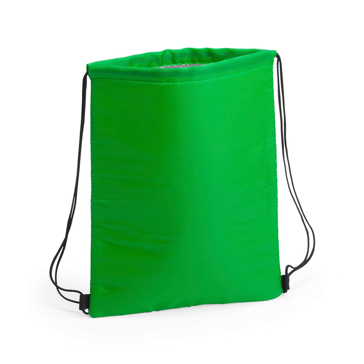 Koeltas-rugzakje-met-trekkoord-32-x-42-cm-210D-polyester-bedrukken-groen
