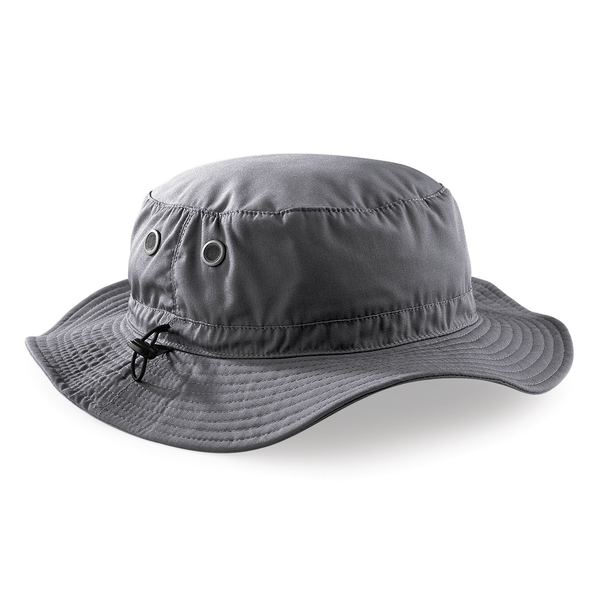 Beechfield-bucket-hat-safari-hoed-Verstelbaar-bedrukken-grijs