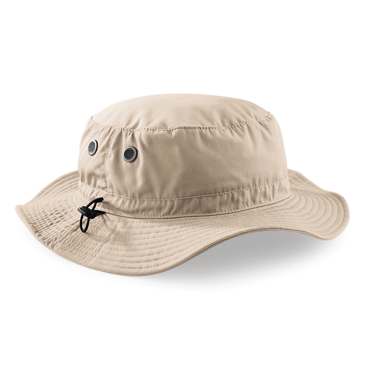 Beechfield-bucket-hat-safari-hoed-Verstelbaar-bedrukken-khaki