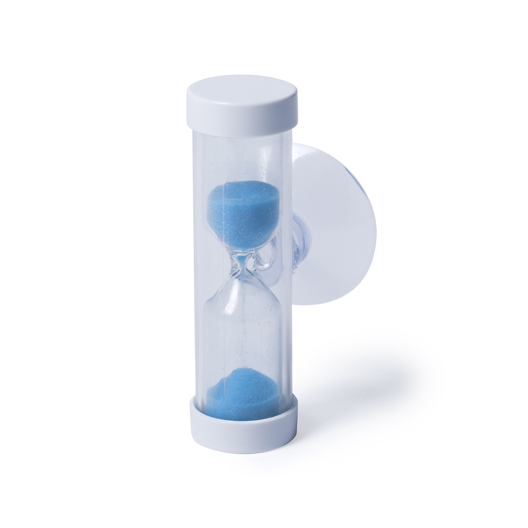 Douchetimer-zandloper-2-minuten-bedrukken-blauw