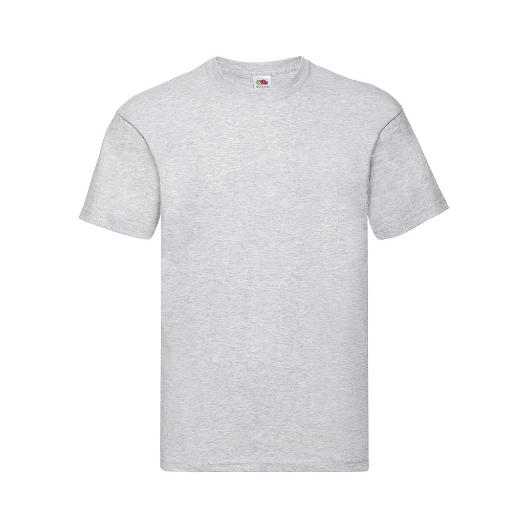 Fruit-of-the-Loom-Original-T-shirt-Unisex-145-gm2-bedrukken-heather-grey