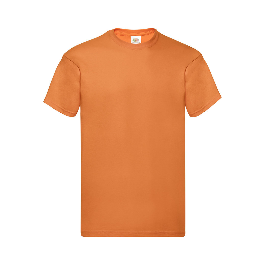 Fruit-of-the-Loom-Original-T-shirt-Unisex-145-gm2-bedrukken-orange