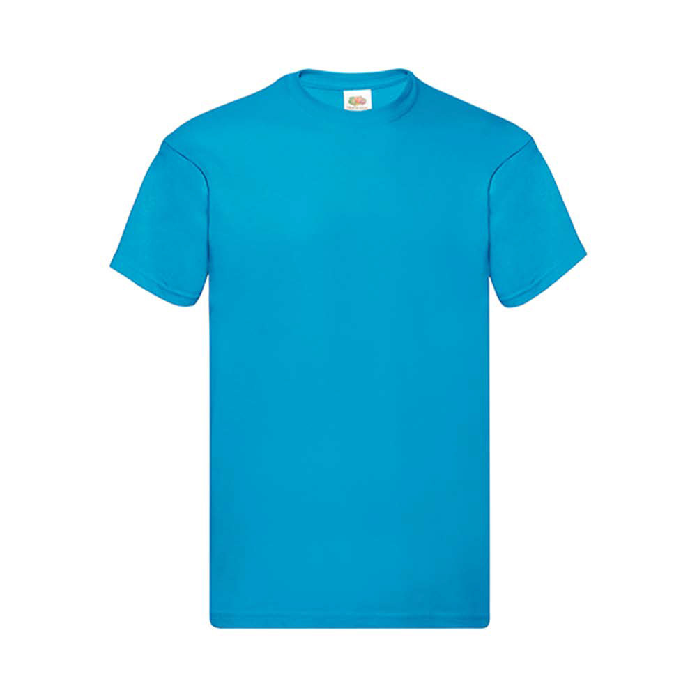 Fruit-of-the-Loom-Original-T-shirt-Unisex-145-gm2-bedrukken-azure-blue