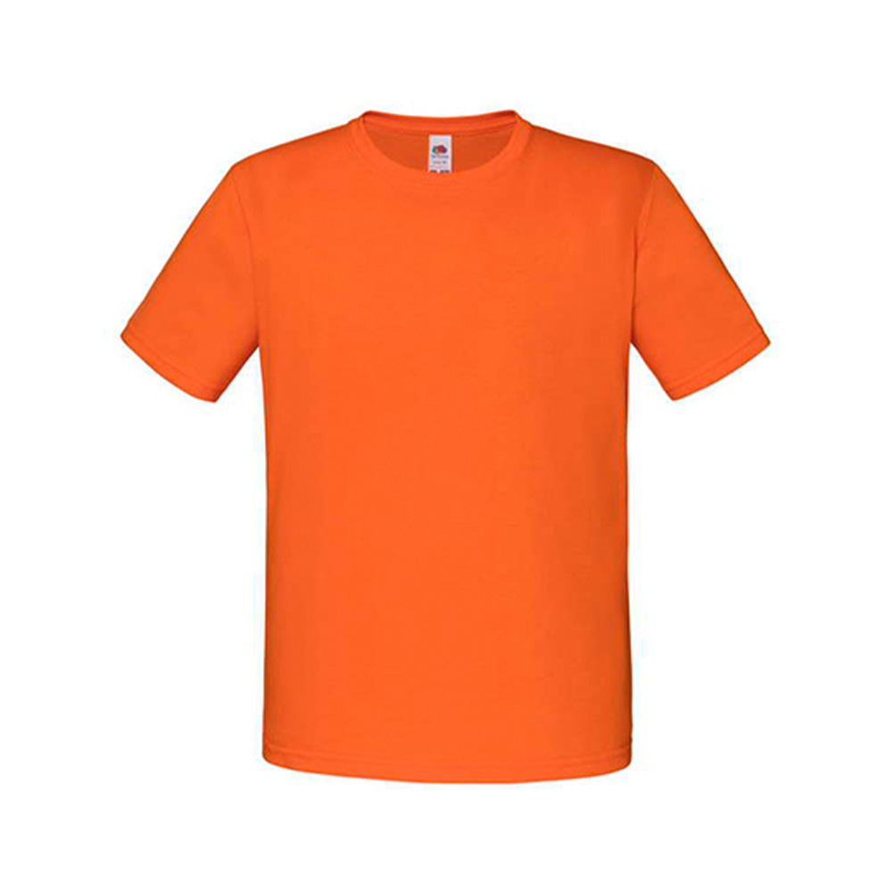 Fruit-of-the-Loom-Iconic-T-shirt-Kids-150-gm2-bedrukken-orange