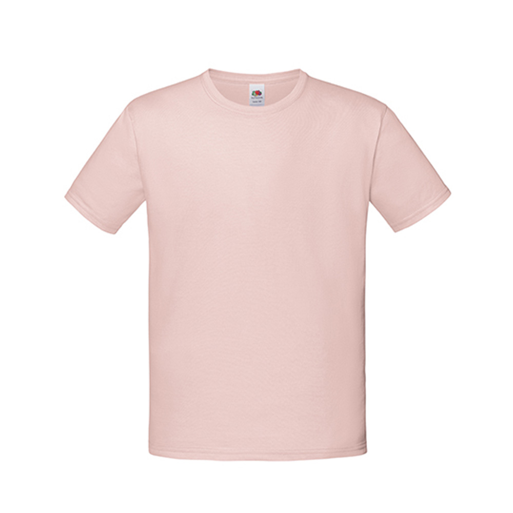 Fruit-of-the-Loom-Iconic-T-shirt-Kids-150-gm2-bedrukken-powder-rose