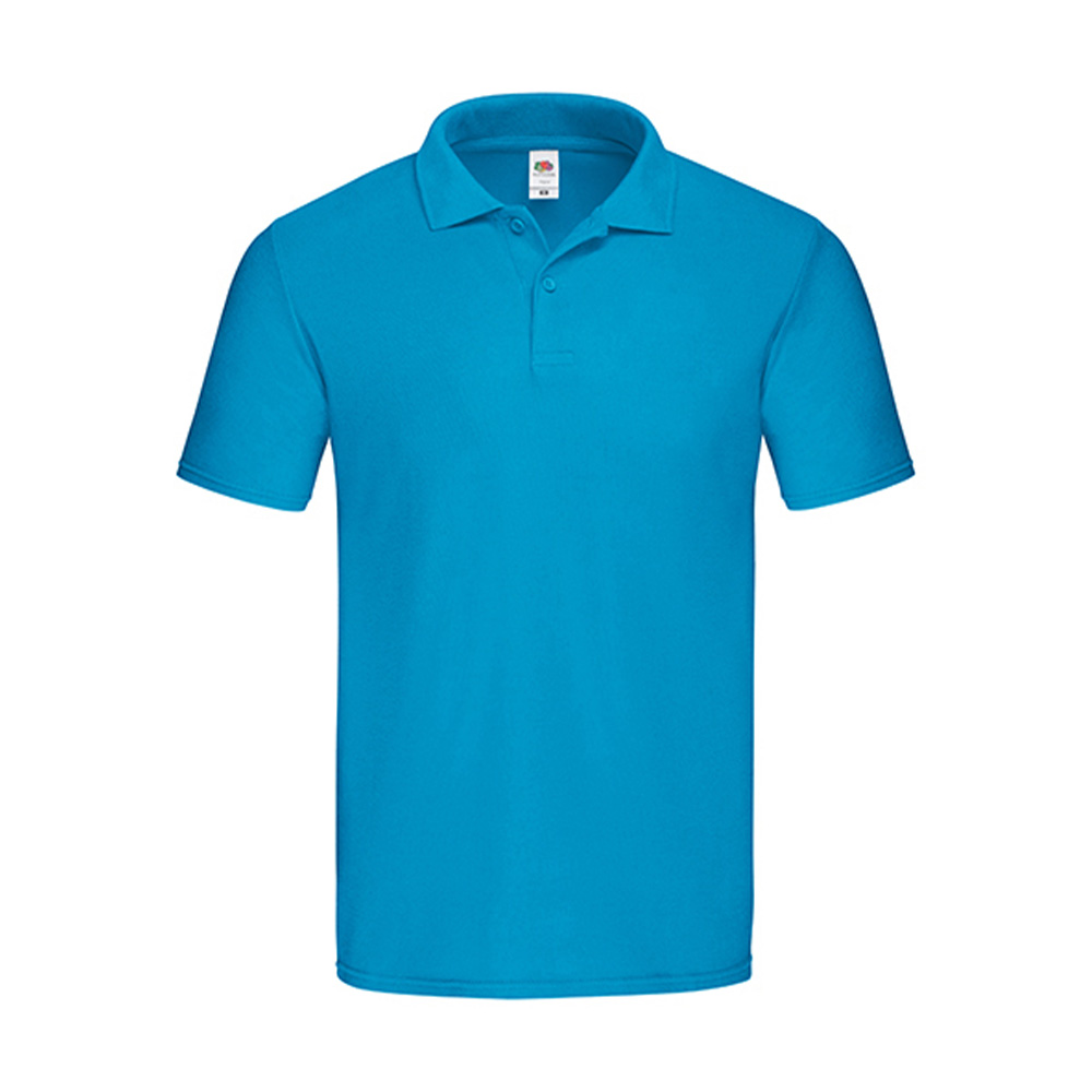 Fruit-of-the-Loom-Original-polo-Unisex-185-gm-bedrukken-azure-blue