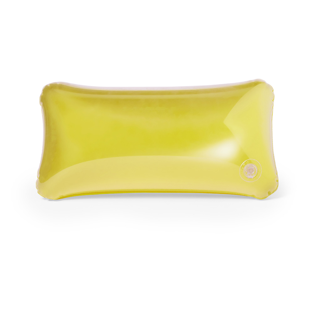 Opblaasbaar-kussen-Transparant-PVC-bedrukken-geel