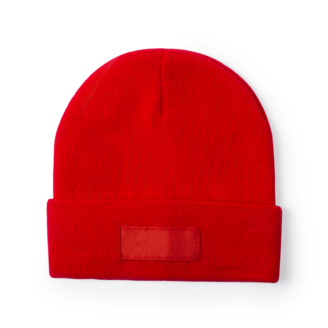 Muts-met-label-Acryl-bedrukken-rood