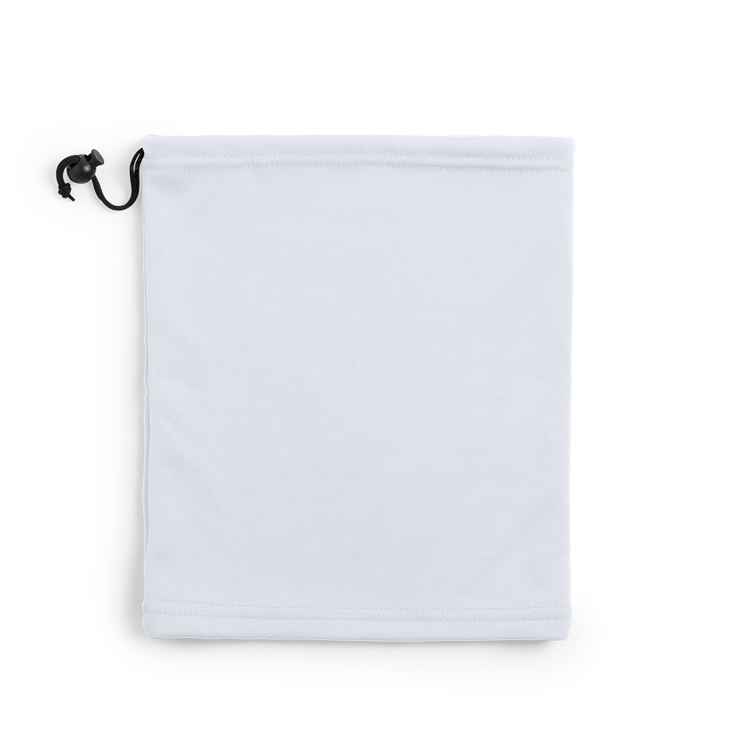 2-in-1-Colsjaal-en-muts-met-fleece-voering-Polyester-280-gm-bedrukken-wit