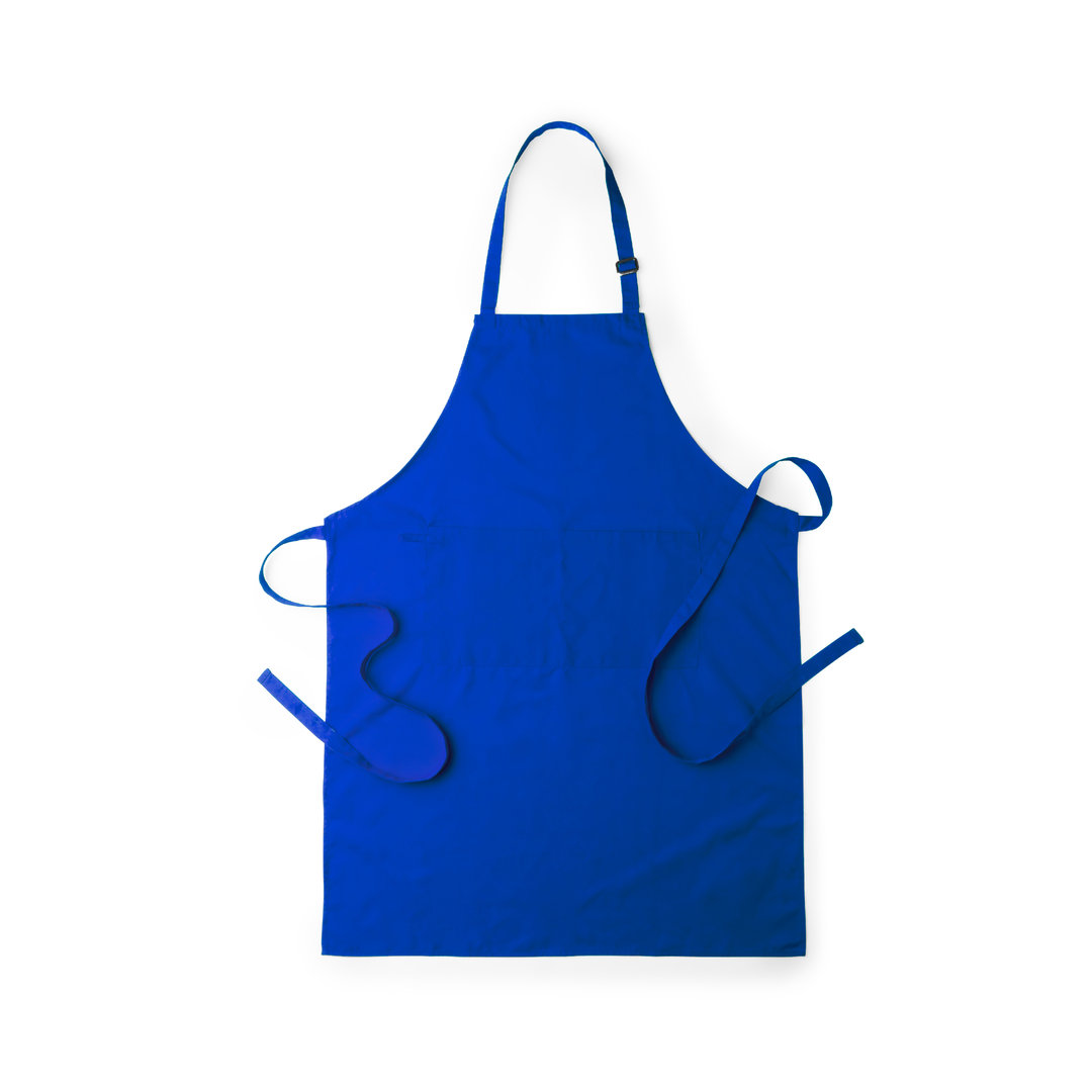 Keukenschort-met-verstelbaar-nekkoord-Polykatoen-bedrukken-blauw