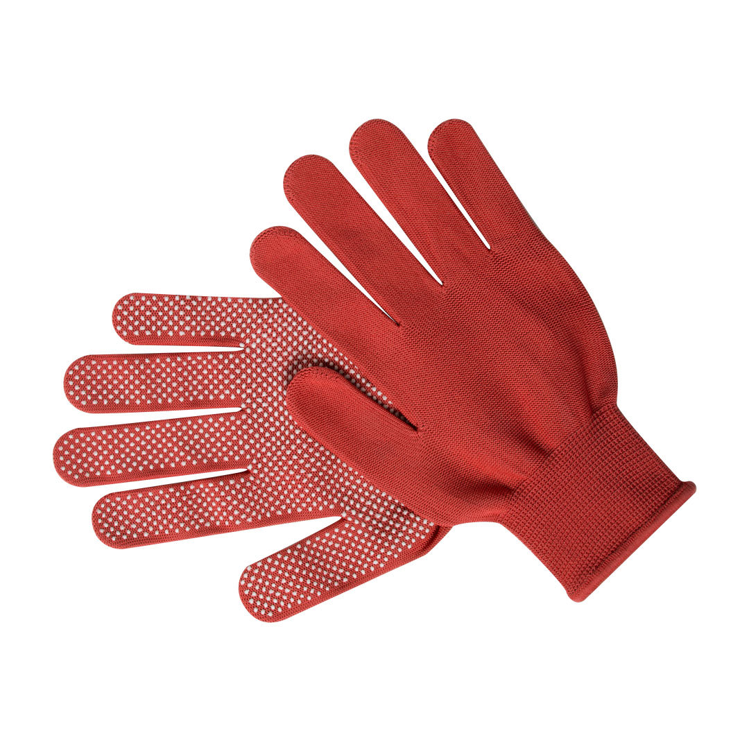 Nylon-handschoenen-One-size-bedrukken-rood