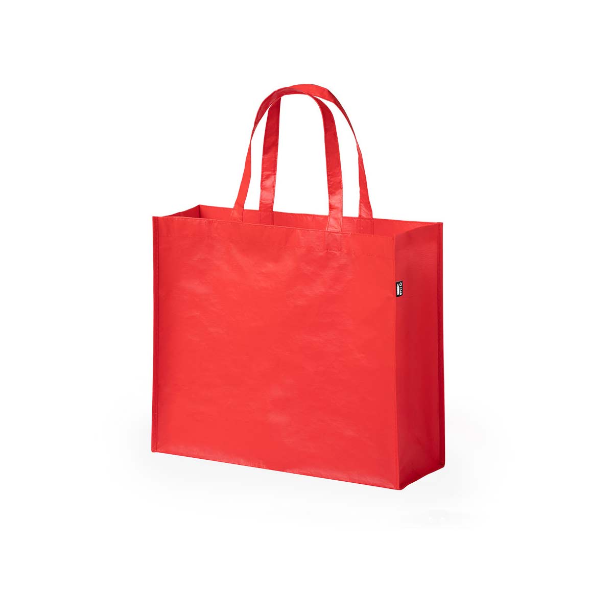 Gelamineerde-RPET-boodschappentas-42-x-35-cm-105-gm-bedrukken-rood