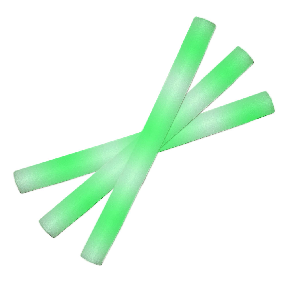 LED-foam-sticks-groen-bedrukken-groen