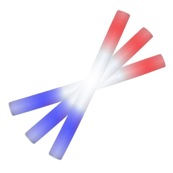 LED-foam-sticks-rood-wit-blauw-bedrukken-rood-wit-blauw