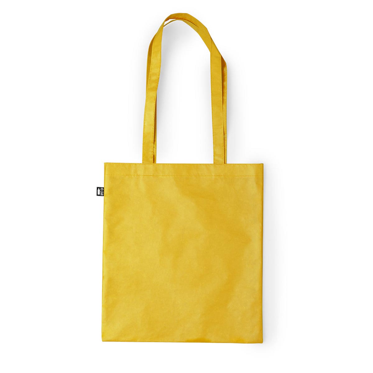 Gelamineerde-RPET-draagtas-37-x-41-cm-100-gm-bedrukken-geel