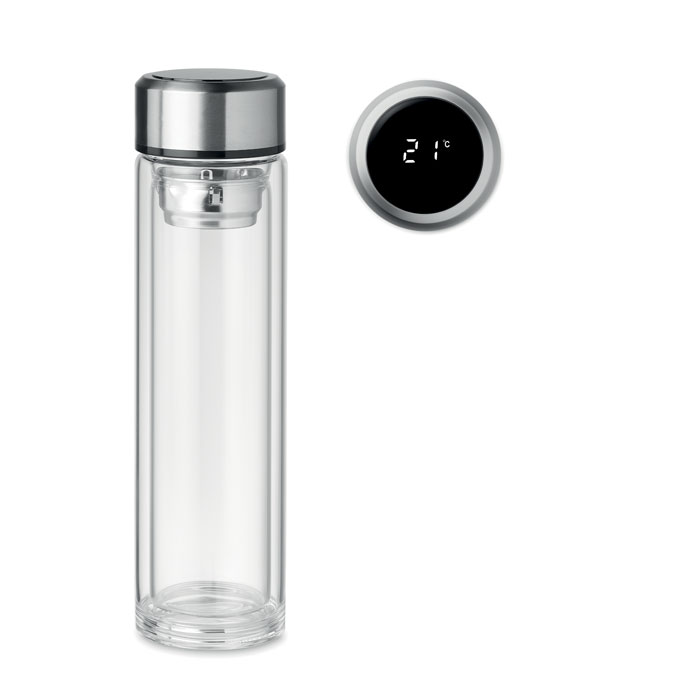 Thermosfles-met-LED-thermometer-Dubbelwandig-390-ml-bedrukken-transparant