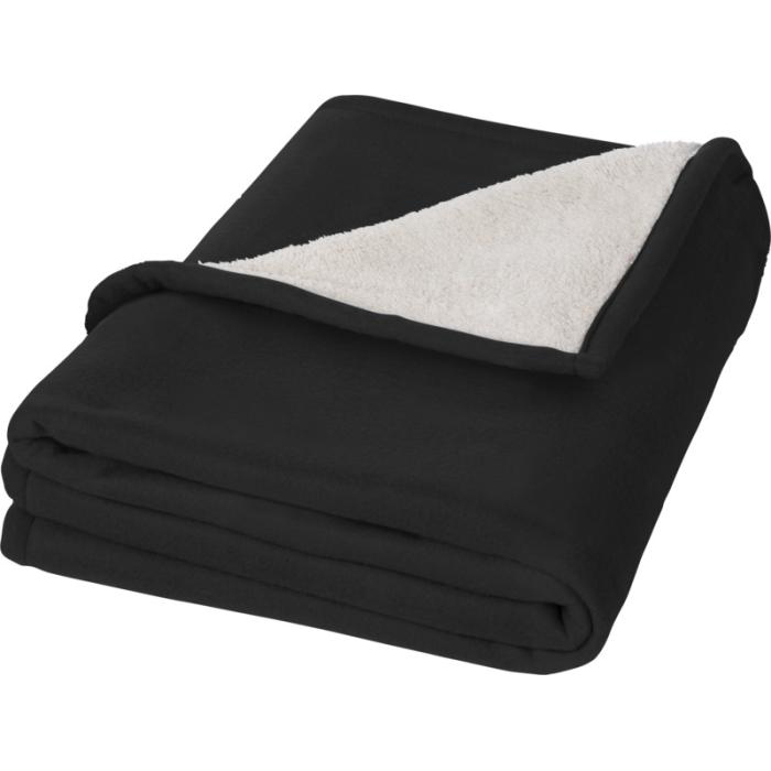 Luxe-fleece-deken-125-x-150-cm-180-gm-bedrukken-zwart