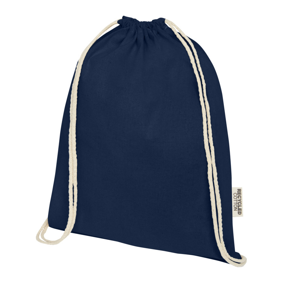 Trekkoord-rugzak-Gerecycled-katoen-140-gm-bedrukken-donkerblauw