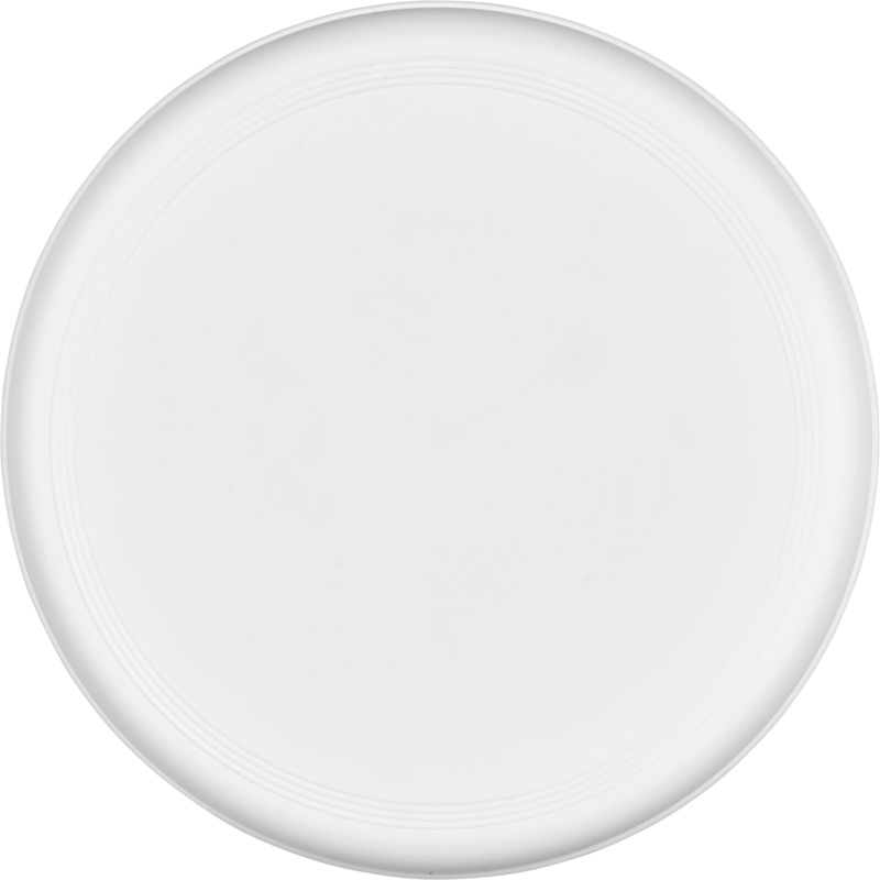 Frisbee-gerecycled-kunststof-23-cm-bedrukken-wit