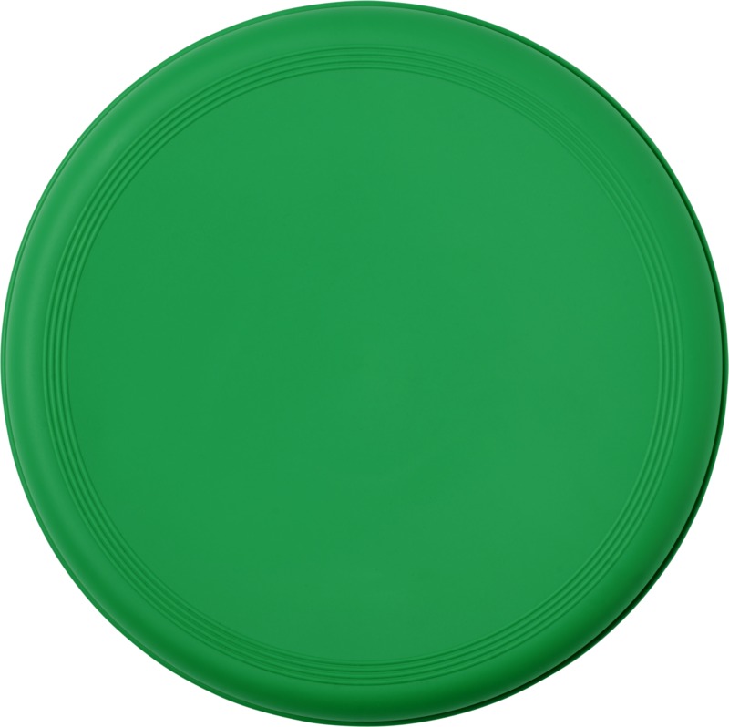 Frisbee-gerecycled-kunststof-23-cm-bedrukken-groen
