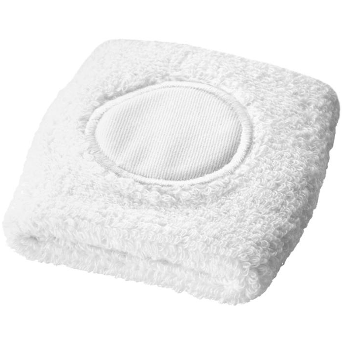 Katoenen-zweetbandje-met-ronde-patch-bedrukken-wit