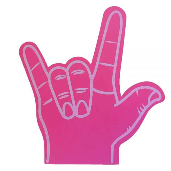 EVA-zwaai-hand-rock-bedrukken-roze