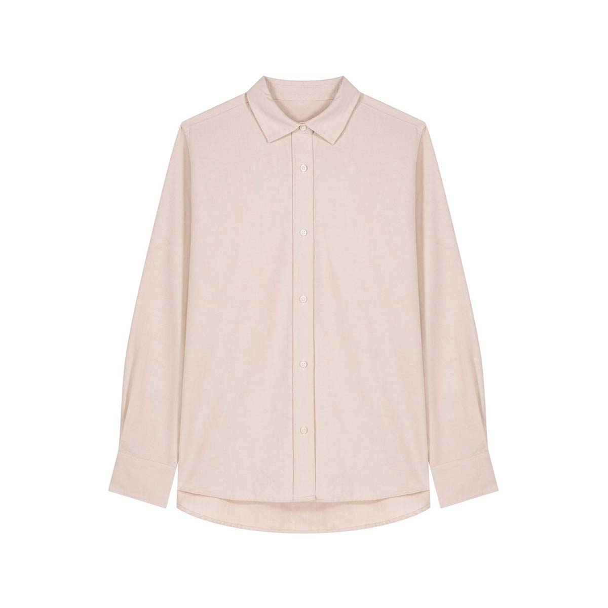 StanleyStella-Oxford-overhemd-dames-190-gm-bedrukken-beige-oxford