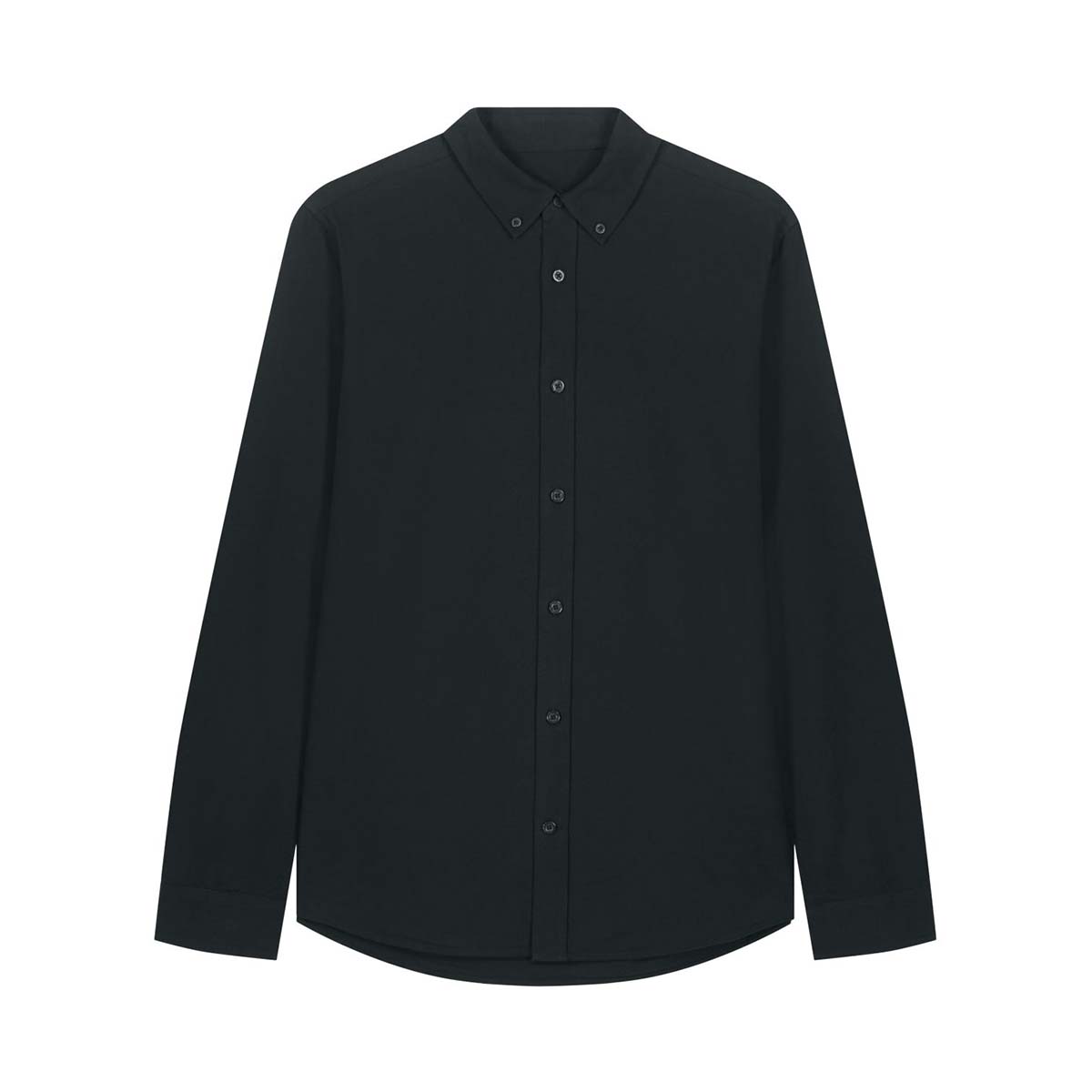 StanleyStella-Oxford-overhemd-heren-190-gm-bedrukken-black