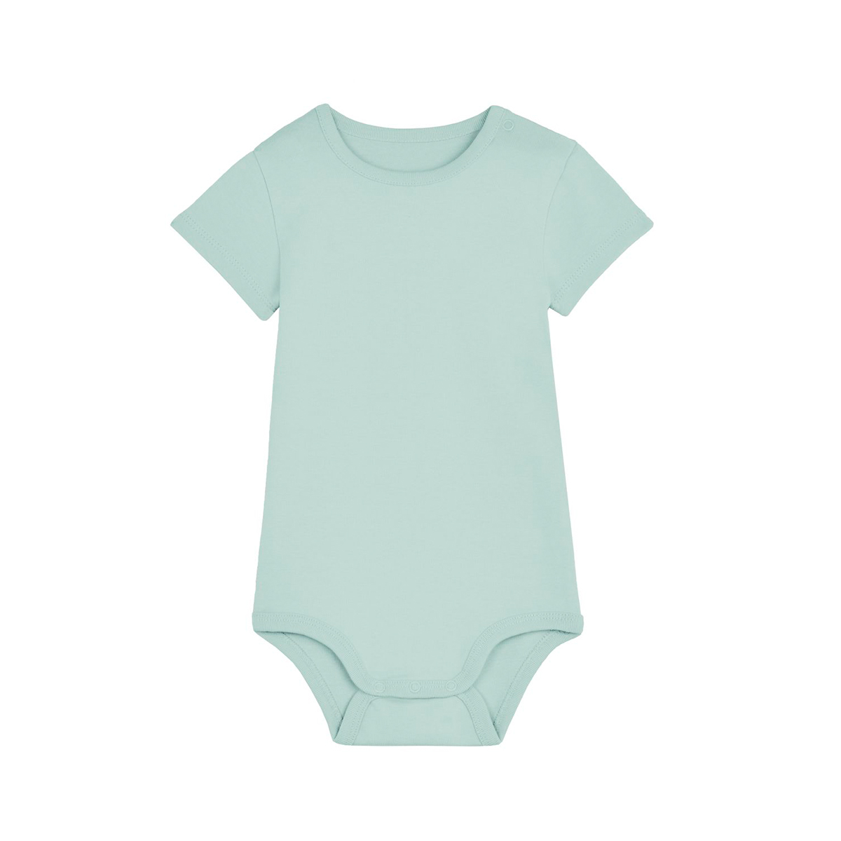 StanleyStella-Baby-Body-rompertje-210-gm-bedrukken-carribean-blue