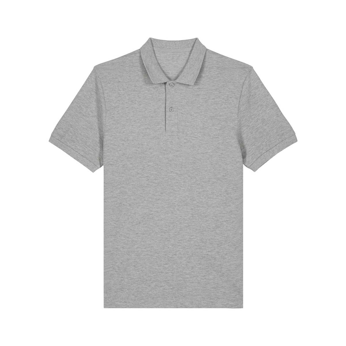 StanleyStella-Coaster-polo-heren-185-gm-bedrukken-heather-grey