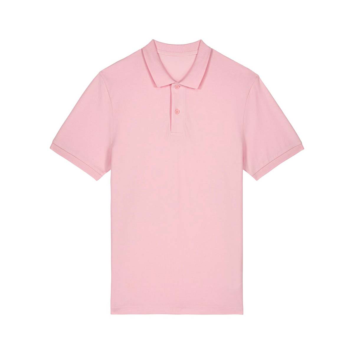 StanleyStella-Coaster-polo-heren-185-gm-bedrukken-cotton-pink