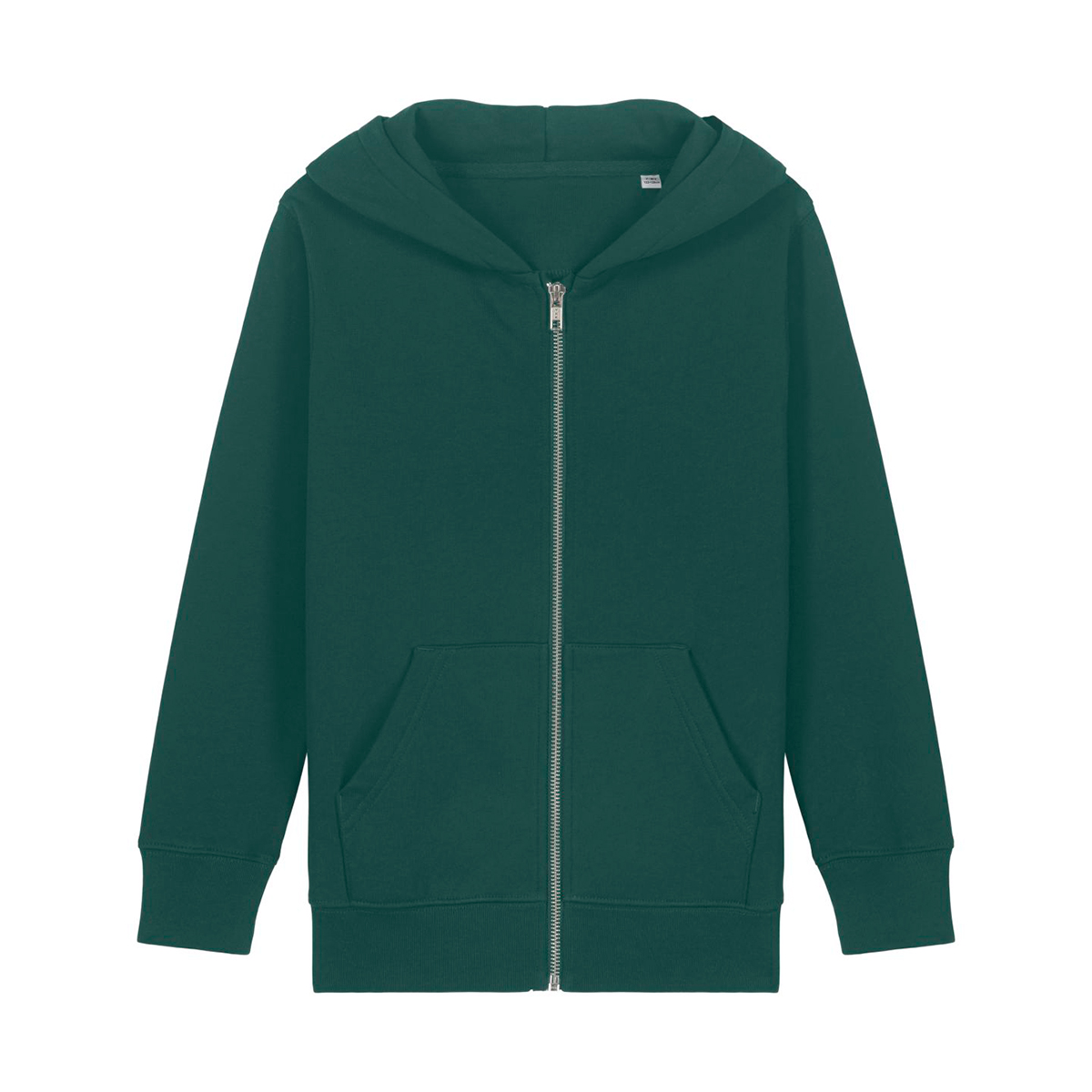 StanleyStella-Mini-Cultivator-20-hoodie-met-rits-Kids-300-gm-bedrukken-glazed-green