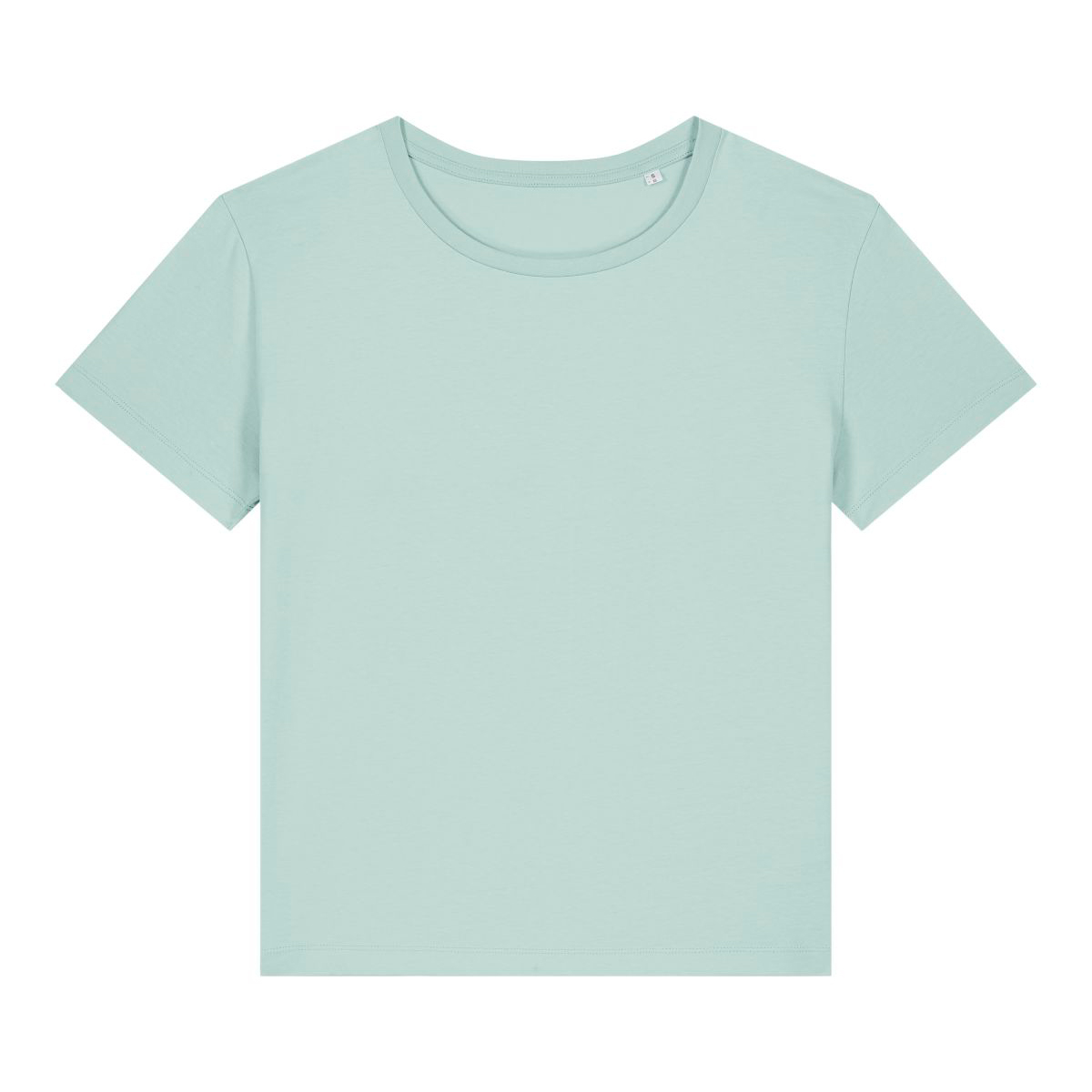 StanleyStella-Serena-dames-T-shirt-155-gm-bedrukken-caribbean-blue