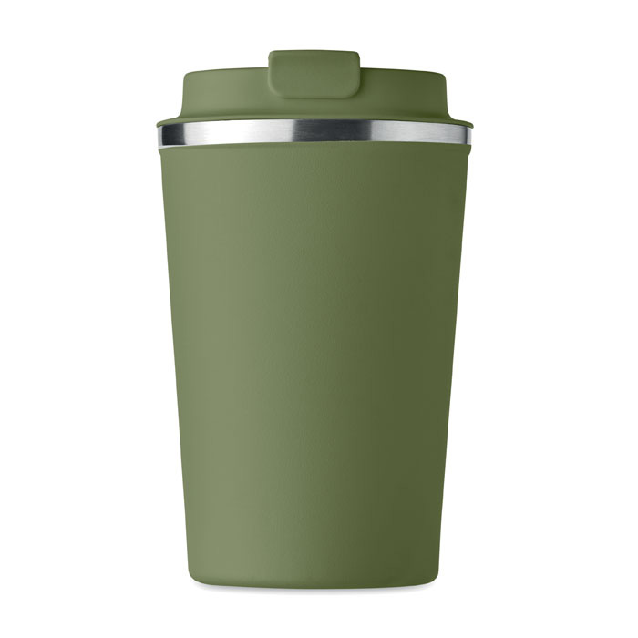 Koffiebeker-to-go-Dubbelwandig-350-ml-bedrukken-groen
