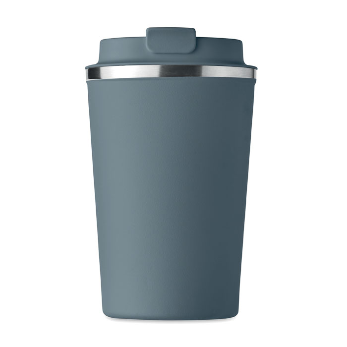 Koffiebeker-to-go-Dubbelwandig-350-ml-bedrukken-blauw
