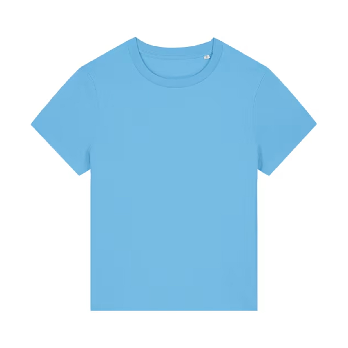 StanleyStella-Muser-dames-T-shirt-180-gm-bedrukken-aqua-blue